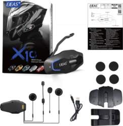 Motorcycle intercom EJEAS X10 Plus MESH