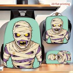 Mummy Print Backpack Set with Lunch
