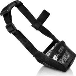 Muzzle L nylon anti-bark net for