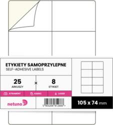 Netuno Self-adhesive labels A4 25 sheets