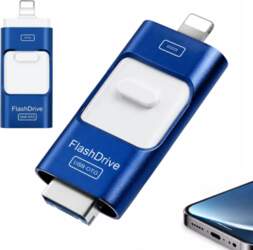 PENDRIVE 128GB 4IN1 USB C LIGHTNING