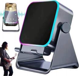 PHONE STAND WITH BLUETOOTH SPEAKER WIRELESS