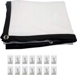 PROJECTION SCREEN PORTABLE DOUBLE SIDED FOLDING