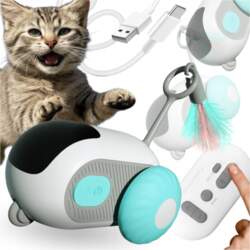 REMOTE CONTROLLED INTERACTIVE TOY MOVING CAT