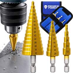 Renew Force 3x STEP DRILL BITS
