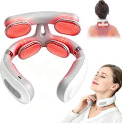 SHOULDER AND NECK MASSAGER WITH HEATING