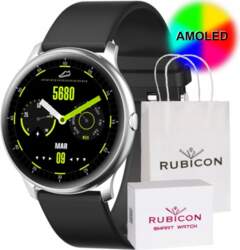 Smartwatch RUBICON AMOLED iOS Android pedometer