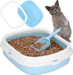 Springos LARGE CAT LITTER BOX WITH