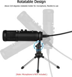 Stand Tripod with Computer Microphone Tripod