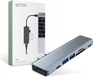 Tech-protect HUB ADAPTER SPLITTER USB-C TYPE-C