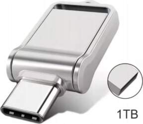 USB-C 3.0 silver 1 TB