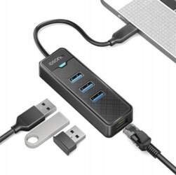 USB-C HUB FOR ETHERNET LAN DISTRIBUTOR