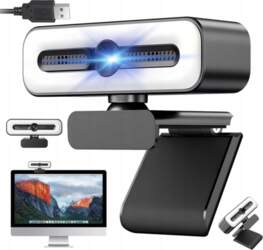 WEBCAM COMPUTER CAMERA With Fill Light