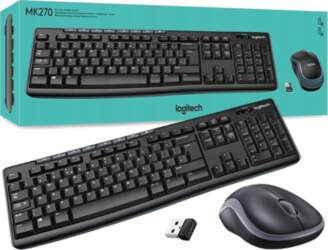 Wireless keyboard + mouse set Logitech