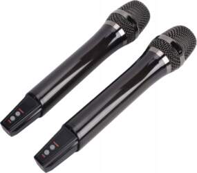 Wireless RGB Microphone with Receiver, Handheld