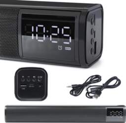 WIRELESS SOUNDBAR, COMPUTER SPEAKER BLACK