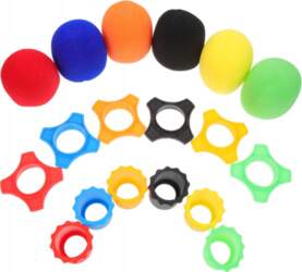 1 SET OF MICROPHONE SPONGE COVERS