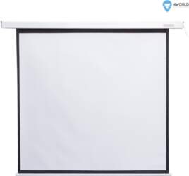4World Projection Screen Electric Wall Mounted