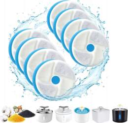 8x DOG CAT FOUNTAIN DRINKER FILTER