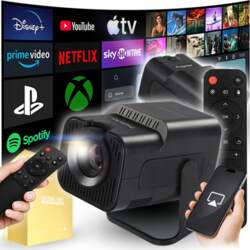 Android Projector WIFI LED 4K Portable