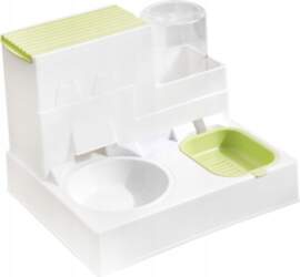 Automatic Dog Cat Feeder 1L Drinker
