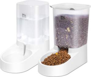 AUTOMATIC FEEDER AND DRINKER FOR CAT