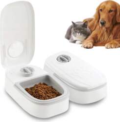 AUTOMATIC PET FOOD DISPENSER WITH TIME