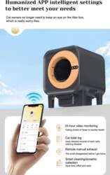 Automatic self-cleaning cat litter box
