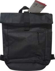 Backpack Rolltop universal black 16-21l