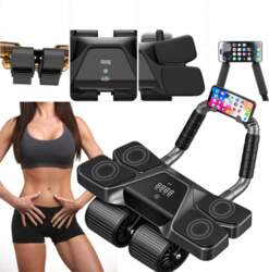 Bedee ABDOMINAL EXERCISE ROLLER 4 WHEELS