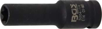 BGS Technic Deep Impact Socket E14