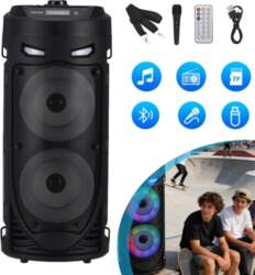 Bluetooth Speaker With Led, Microphone And