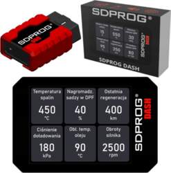 BMW SDPROG DASH DPF Parameter Monitor