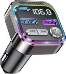 CAR BLUETOOTH TRANSMITTER FM MP3 30W