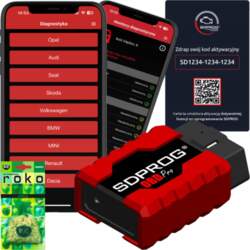 CAR DIAGNOSTICS SOFTWARE +INTERFACE SDPROG OBD