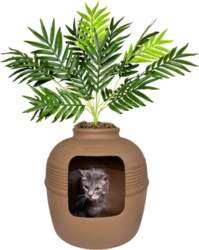 CAT LITTER BOX HIDDEN IN A
