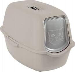 Cat litter box with carbon filter