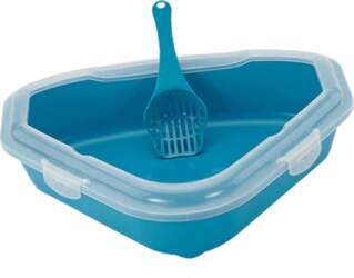 Cat Litter Tray Anti Splashing Open