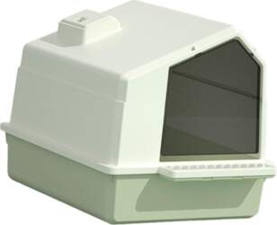 Cat Litter Tray Enclosed Cat Potty