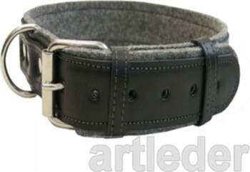 Collar for large dog leather durable