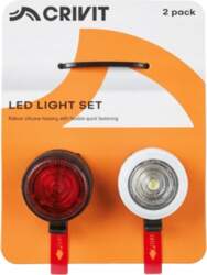 Crivit LED Bike Light Set –