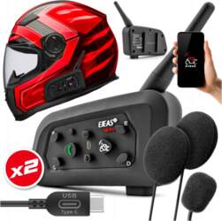 Ejeas Motorcycle Intercom V6 Pro Plus