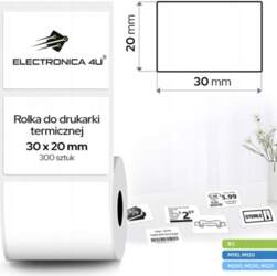 ELECTRONICA 4U Self-adhesive labels replacement for
