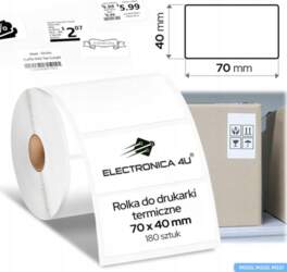 ELECTRONICA 4U Self-adhesive labels replacement for