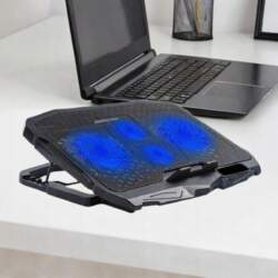 Foldable Laptop Cooling Pad Ergonomic Lightweight