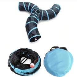 FOLDING CAT TUNNEL RUNNING FUN FOR