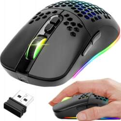 GAMING Mouse Wireless Quiet Bluetooth 7