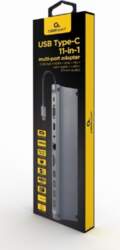 Gembird Hub USB-C PD GbE VGA