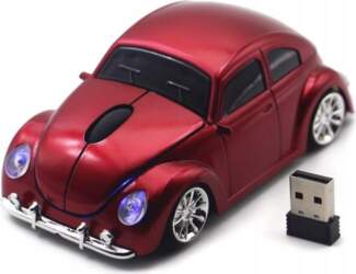 Gift Computer Mouse Auto Beetle Wireless