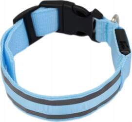 GLOWING LED CAT DOG COLLAR USB
